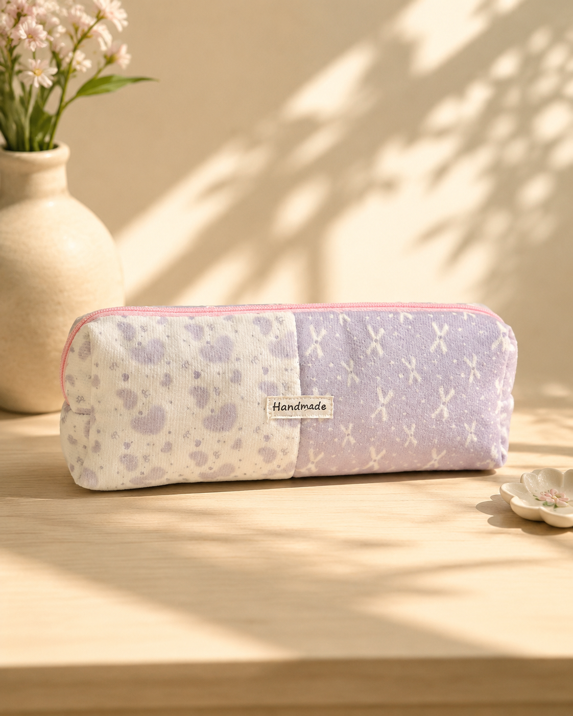 Handmade Lavender Pencil Case｜Free shipping
