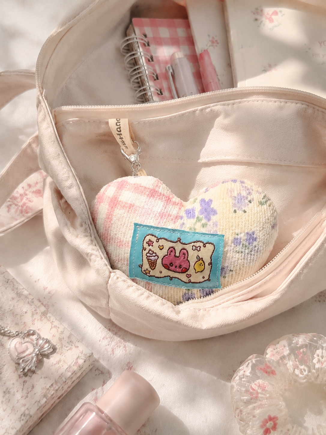 Handmade Soft Bag Charm | Free shipping