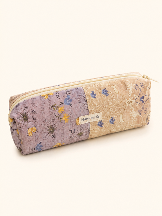 Handmade Vintage Patchwork Pencil Case｜Free shipping