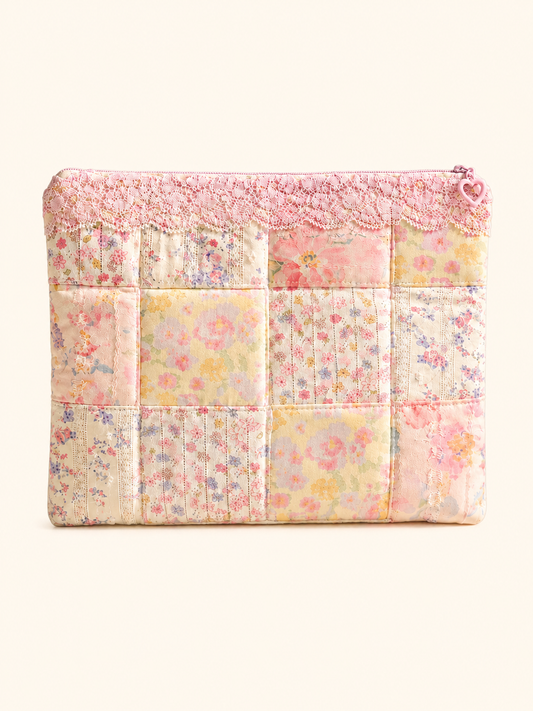 Handmade Floral Cosmetic and Everyday Organizer | Free shipping