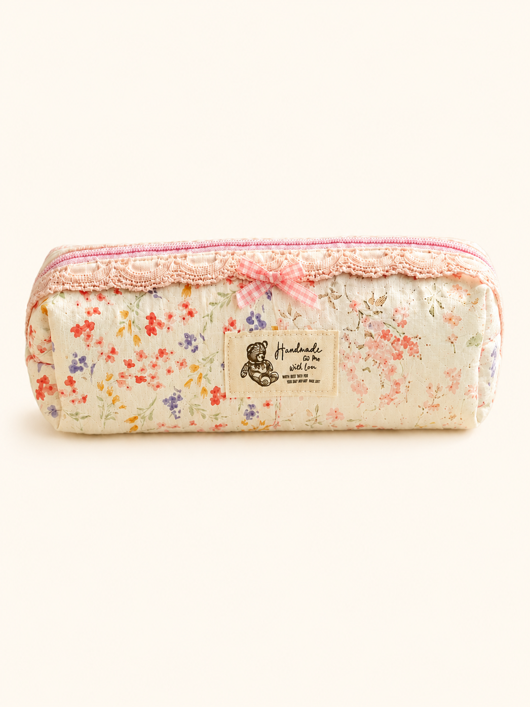 Handmade Floral Lace Pencil Case｜Free shipping